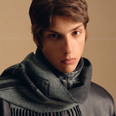 エルメス Hermes 2024秋冬 カシミヤマフラー 《カマイユ》 ジャ